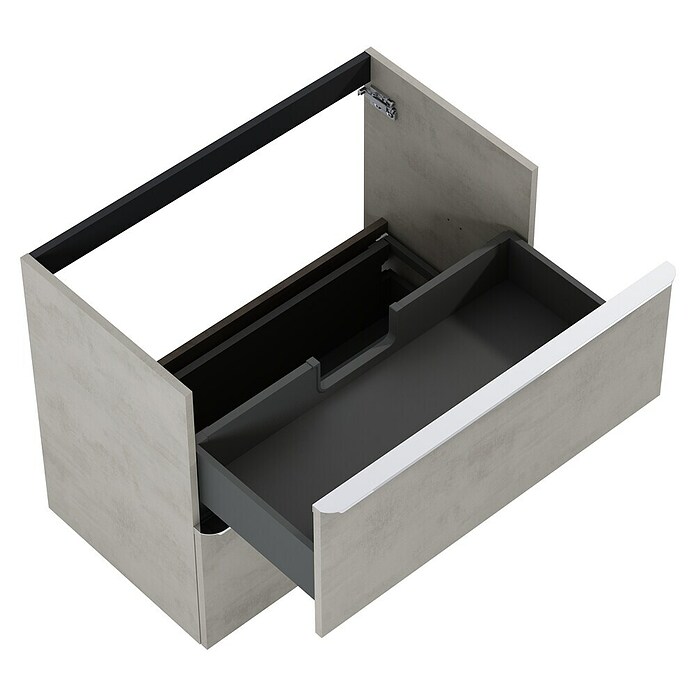 Riva Beauty 2.0 Waschtischunterschrank (B x T x H: 78,5 x 43,7 x 63,5 cm, Chromix Silver) | BAUHAUS