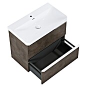 Riva Beauty 2.0 Waschtischunterschrank (B x T x H: 78,5 x 43,7 x 63,5 cm, Chromix Dark) | BAUHAUS