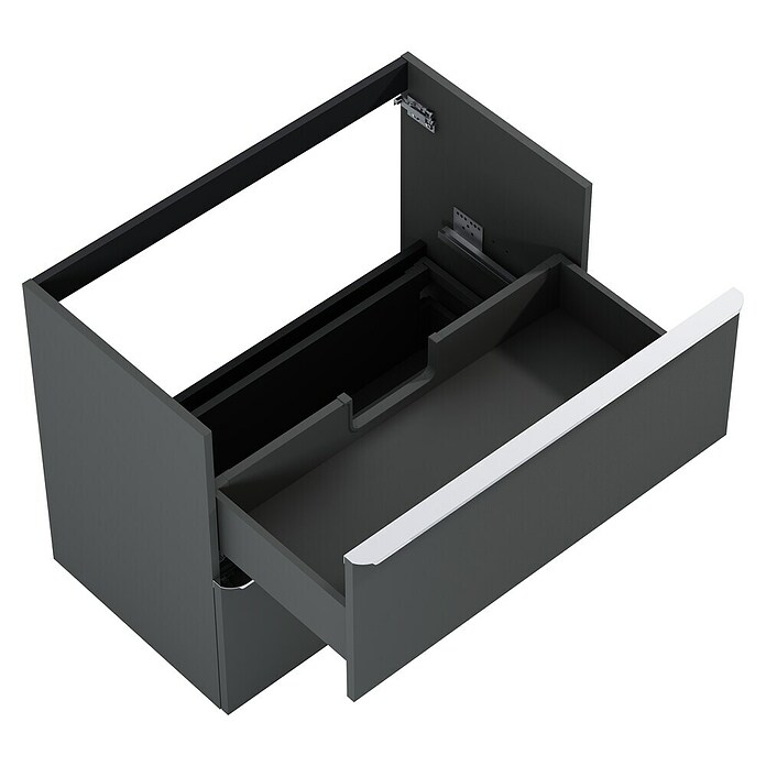 Riva Beauty 2.0 Waschtischunterschrank (B x T x H: 78,5 x 43,7 x 63,5 cm, Anthrazit) | BAUHAUS