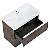 Riva Beauty 2.0 Waschtischunterschrank (B x T x H: 78,5 x 43,7 x 63,5 cm, Chromix Dark) | BAUHAUS