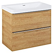 Riva Beauty 2.0 Waschtischunterschrank (B x T x H: 78,5 x 43,7 x 63,5 cm, Natural Hickory) | BAUHAUS