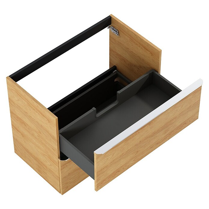 Riva Beauty 2.0 Waschtischunterschrank (B x T x H: 78,5 x 43,7 x 63,5 cm, Natural Hickory) | BAUHAUS