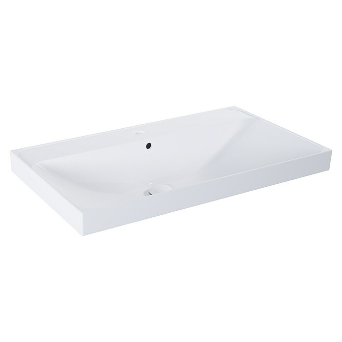 Riva Urban 2.0 Einbauwaschbecken (81,2 x 47 cm, Keramik, Weiß) | BAUHAUS