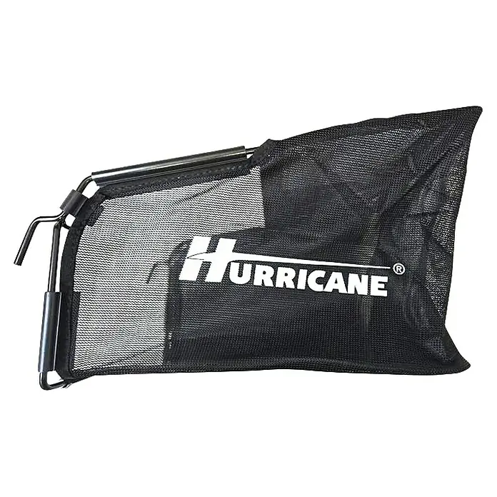 Scheppach Grasfangkorb - Passend für: Hurricane Elektro-Vertikutierer HEV-S-1500-32 - Schwarzer Rasenfangkorb aus Netzgewebe für einen Rasenmäher.