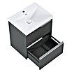 Riva Urban 2.0 Waschtischunterschrank (B x T x H: 60 x 45,1 x 63,5 cm, Anthrazit) | BAUHAUS