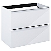 Riva Beauty 2.0 Waschtischunterschrank (B x T x H: 78,5 x 43,7 x 63,5 cm, Weiß Hochglanz) | BAUHAUS