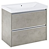 Riva Urban 2.0 Waschtischunterschrank (B x T x H: 80 x 45,1 x 63,5 cm, Chromix Silver) | BAUHAUS