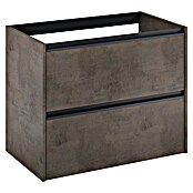Riva Urban 2.0 Waschtischunterschrank (B x T x H: 80 x 45,1 x 63,5 cm, Chromix Dark) | BAUHAUS