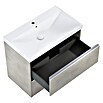 Riva Urban 2.0 Waschtischunterschrank (B x T x H: 80 x 45,1 x 63,5 cm, Chromix Silver) | BAUHAUS