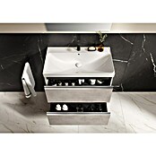 Riva Urban 2.0 Waschtischunterschrank (B x T x H: 80 x 45,1 x 63,5 cm, Chromix Silver) | BAUHAUS