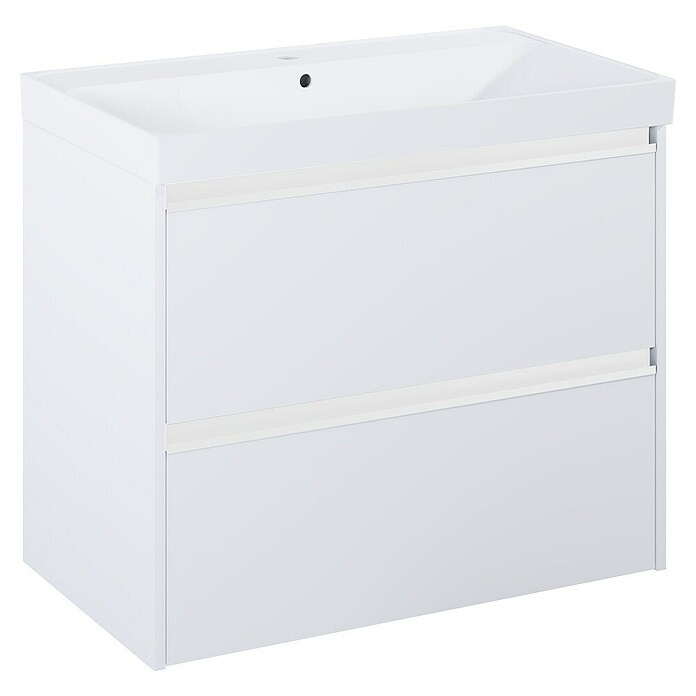 Riva Urban 2.0 Waschtischunterschrank (B x T x H: 80 x 45,1 x 63,5 cm, Weiß Matt) | BAUHAUS