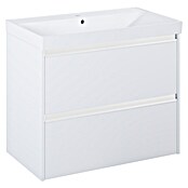 Riva Urban 2.0 Waschtischunterschrank (B x T x H: 80 x 45,1 x 63,5 cm, Weiß Matt) | BAUHAUS