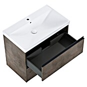 Riva Urban 2.0 Waschtischunterschrank (B x T x H: 80 x 45,1 x 63,5 cm, Chromix Dark) | BAUHAUS
