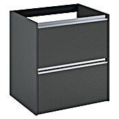 Riva Urban 2.0 Waschtischunterschrank (B x T x H: 60 x 45,1 x 63,5 cm, Anthrazit) | BAUHAUS