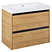 Riva Urban 2.0 Waschtischunterschrank (B x T x H: 80 x 45,1 x 63,5 cm, Natural Hickory) | BAUHAUS