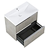 Riva Urban 2.0 Waschtischunterschrank (B x T x H: 80 x 45,1 x 63,5 cm, Chromix Silver) | BAUHAUS