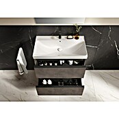 Riva Urban 2.0 Waschtischunterschrank (B x T x H: 80 x 45,1 x 63,5 cm, Chromix Dark) | BAUHAUS