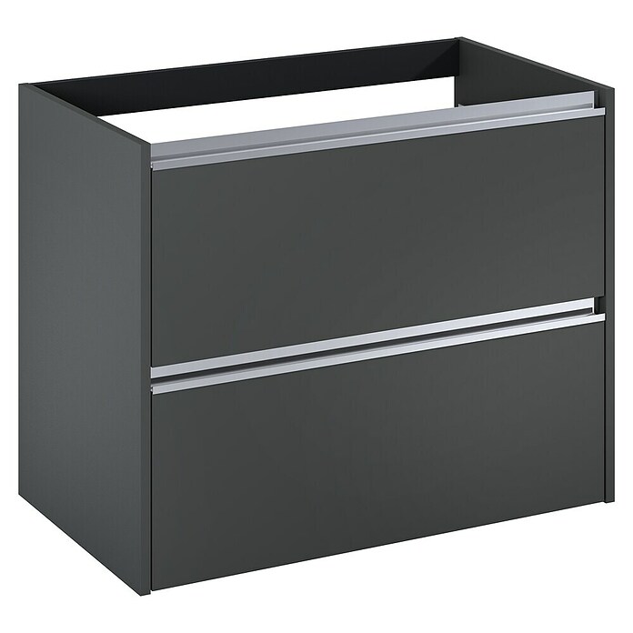 Riva Urban 2.0 Waschtischunterschrank (B x T x H: 80 x 45,1 x 63,5 cm, Anthrazit) | BAUHAUS