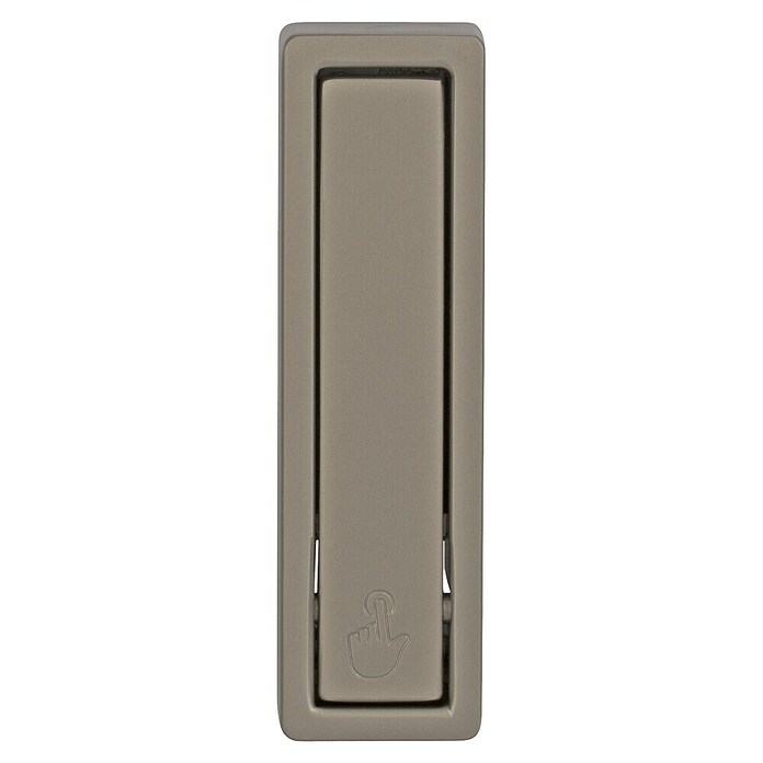 Walteco Jashaak (l x b x h: 70 x 20 x 12 mm, Aantal haken: 1 st., Mat vernikkeld) | BAUHAUS