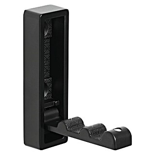 Walteco Jashaak (l x b x h: 70 x 20 x 12 mm, Aantal haken: 1 st., Mat zwart)
