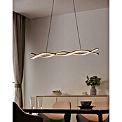 Eglo Lasana 3 LED-Pendelleuchte (33 W, L x B x H: 98,5 x 8 x 120 cm, Schwarz, Warmweiß) | BAUHAUS