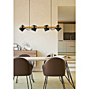 Eglo Hornwood Lámpara colgante (112 W, L x An x Al: 18 x 110 x 110 cm, Negro/Marrón, E27) | BAUHAUS
