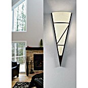 Eglo Aplique de pared Pascal (60 W, L x An x Al: 18 x 12 x 48 cm, Marrón, E14) | BAUHAUS