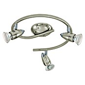 Eglo LED-Deckenstrahler MAGNUM-LED (9 W, L x B x H: 25,5 x 0 x 295 cm, Nickel-matt/Chrom, 3 Stk.) | BAUHAUS