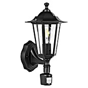 Eglo Laterna 4 Vanjska zidna svjetiljka  (60 W, Crne boje, Prozirno, IP44, Senzor pokreta) | BAUHAUS