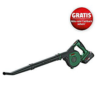 Bosch Power for All 18V Akku-Laubbläser UniversalLeafBlower 18V-130 (18 V, Li-Ionen, Ohne Akku, Blasgeschwindigkeit: 185 km/h)