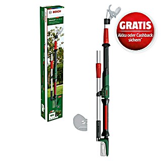 Bosch Power for All 18V Akku-Gartenschere AdvancedPrune 18V-45 mit Verlängerungsstange (18 V, Li-Ionen, Ohne Akku, Max. Aststärke: 45 mm)