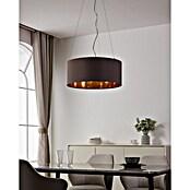 Eglo Maserlo Pendelleuchte rund (Cappuccino, Höhe: 110 cm, Max. Leistung: 180 W, E27, 3-flammig)