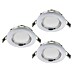 Eglo LED-Einbauleuchten-Set Peneto 