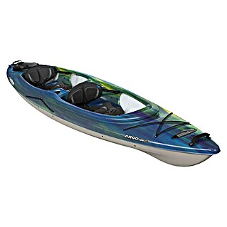 Pelican Kajak Argo 136 XP Tandem (L x B x H: 411,48 x 80,65 x 38,1 cm, Tragkraft: 226,8 kg, Geeignet für: 2 Personen, Iris)