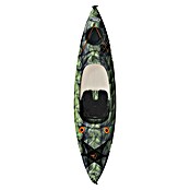 Pelican Kajak Argo 100 X Angler (L x B x H: 304,8 x 71,12 x 35,56 cm, Tragkraft: 124,74 kg, Geeignet für: 1 Person, Dampfschwarz/Limette) | BAUHAUS