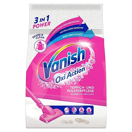 Vanish  Teppichreiniger & Polsterpflege Pulver Oxi Action