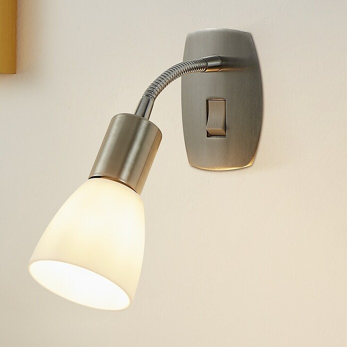 Eglo Dakar 3 Steckdosenspot (1-flammig, Max. Leistung: 25 W, Nickel matt)