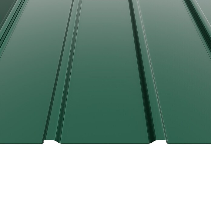 Metdach Dachblech Schwallblech (200 cm x 90,5 cm x 0,4 mm, Grün) | BAUHAUS