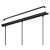 Eglo Lámpara colgante (3 × 60 W, Negro, Altura: 110 cm)