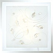 Globo Plafón (2 luces, Potencia máx.: 80 W, Cromo)