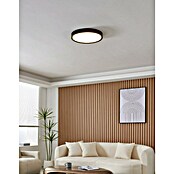 Eglo Deckenleuchte Musurita (33 W, Ø x H: 44 x 7,5 cm, Schwarz/Weiß, Weiß) | BAUHAUS