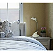 Idp Lampshades Lámpara de sobremesa LED redonda Bunny (3 W, Ø x Al: 13 x 22 cm, Blanco) | BAUHAUS