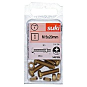 Stabilit Zylinderschraube MS (M5, Länge: 20 mm, 6 Stk., Messing)