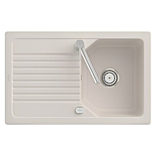 Villeroy & Boch Einbauspüle Linara (80 x 51 cm, Keramik, Crema)