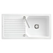 Villeroy & Boch Einbauspüle Linara (100 x 51 cm, Keramik, Weiß) | BAUHAUS