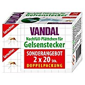 Vandal Gelsenstecker Nachfüllplättchen (40 Stk., Schutz gegen: Mücken) | BAUHAUS