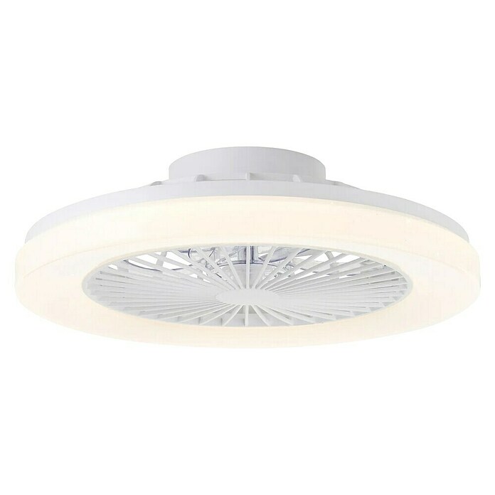 Brilliant Plafondventilator SIANO met LED verlichting (Wit, 48 cm) | BAUHAUS