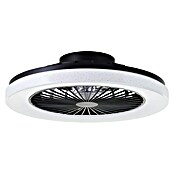 Brilliant Plafondventilator SIANO met LED verlichting (Zwart, 48 cm) | BAUHAUS