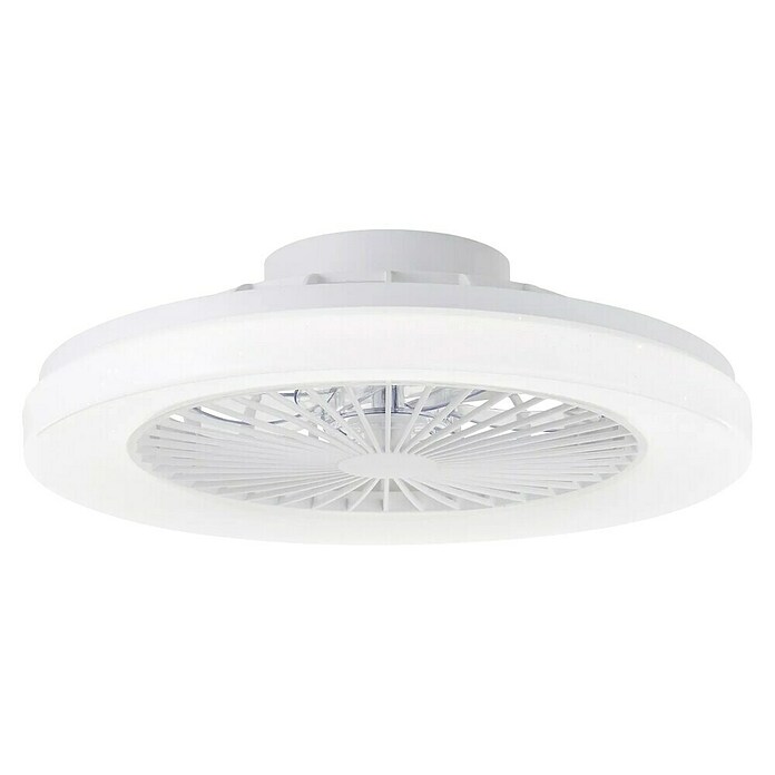 Brilliant Plafondventilator SIANO met LED verlichting (Wit, 48 cm) | BAUHAUS