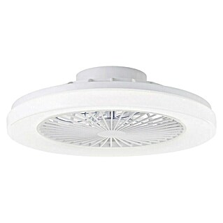 Brilliant Plafondventilator SIANO met LED verlichting (Wit, 48 cm)